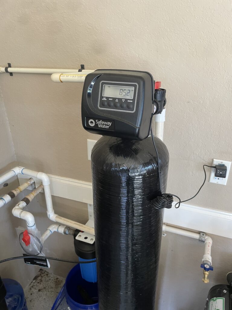 another water softener - maintenance