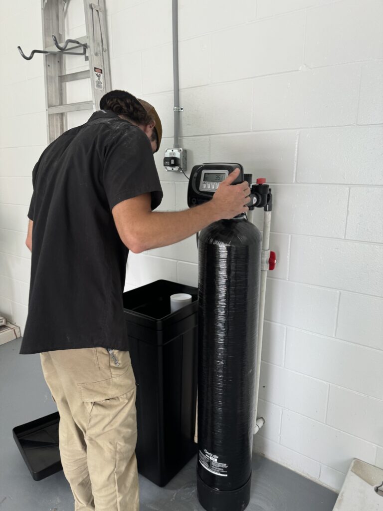 softener install
